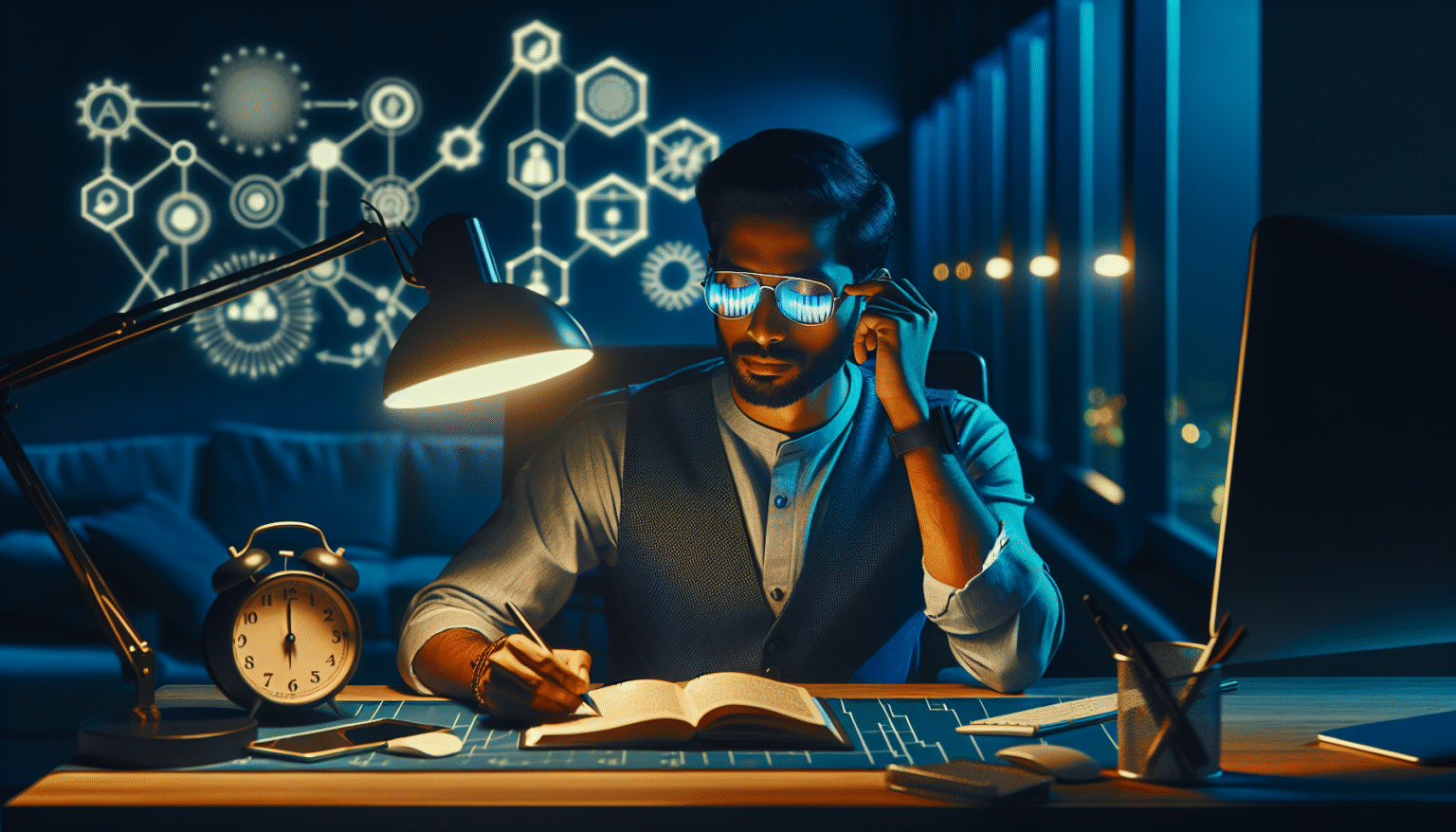 Blue Light Impact on Sleep Quality and Simple Solutions for Indian Professionals 2025