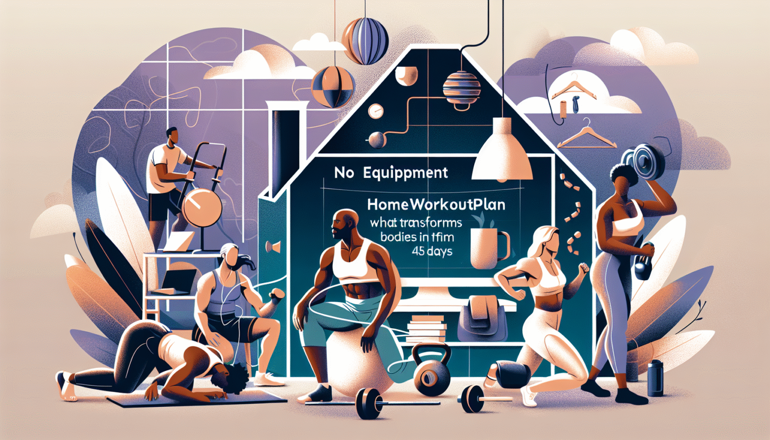 No Equipment Home Workout Plan That Transforms Bodies in 45 Days