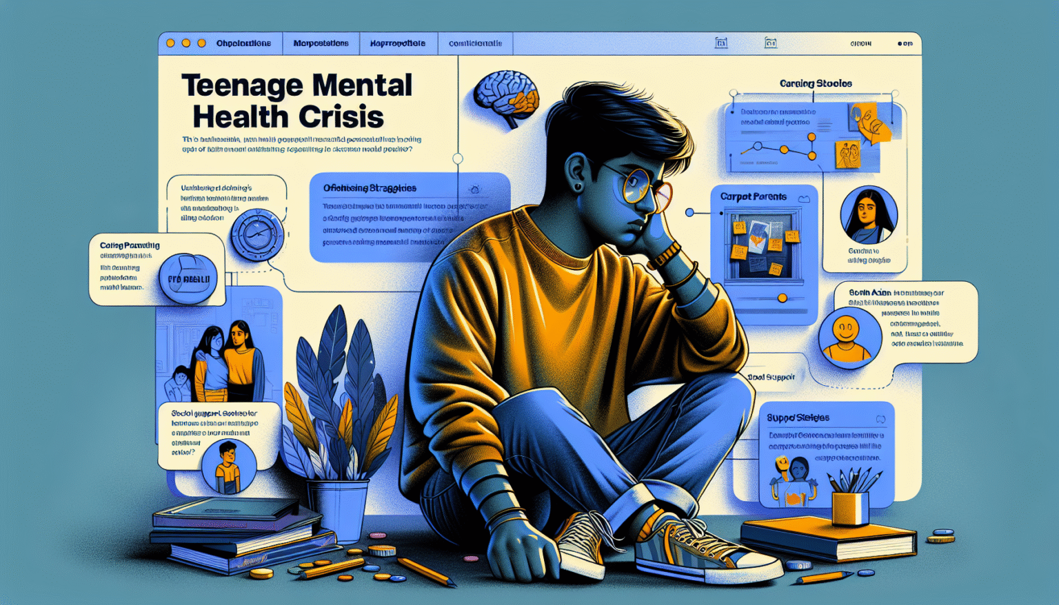 Teenage Mental Health Crisis in India During 2025 Including Effective Support Strategies for Parents and Schools