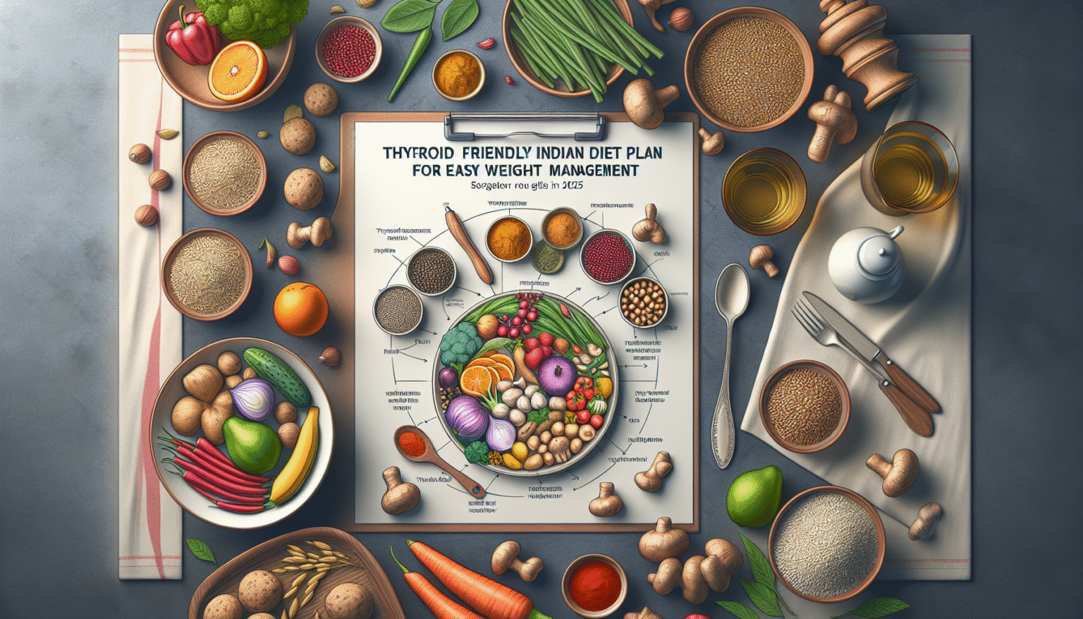 Thyroid Friendly Indian Diet Plan for Easy Weight Management in 2025