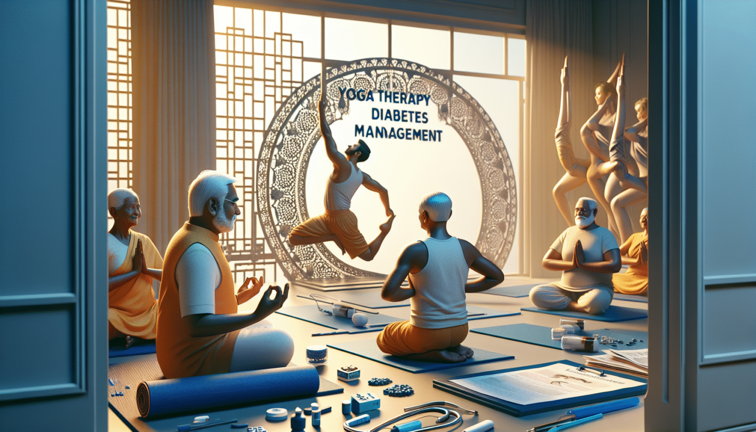 Yoga Therapy for Diabetes Management in Indian Patients in 2025